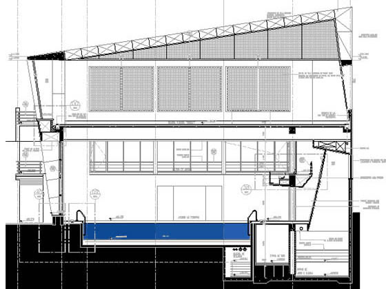 Edifício Poliesportivo Projeto Arquitetura