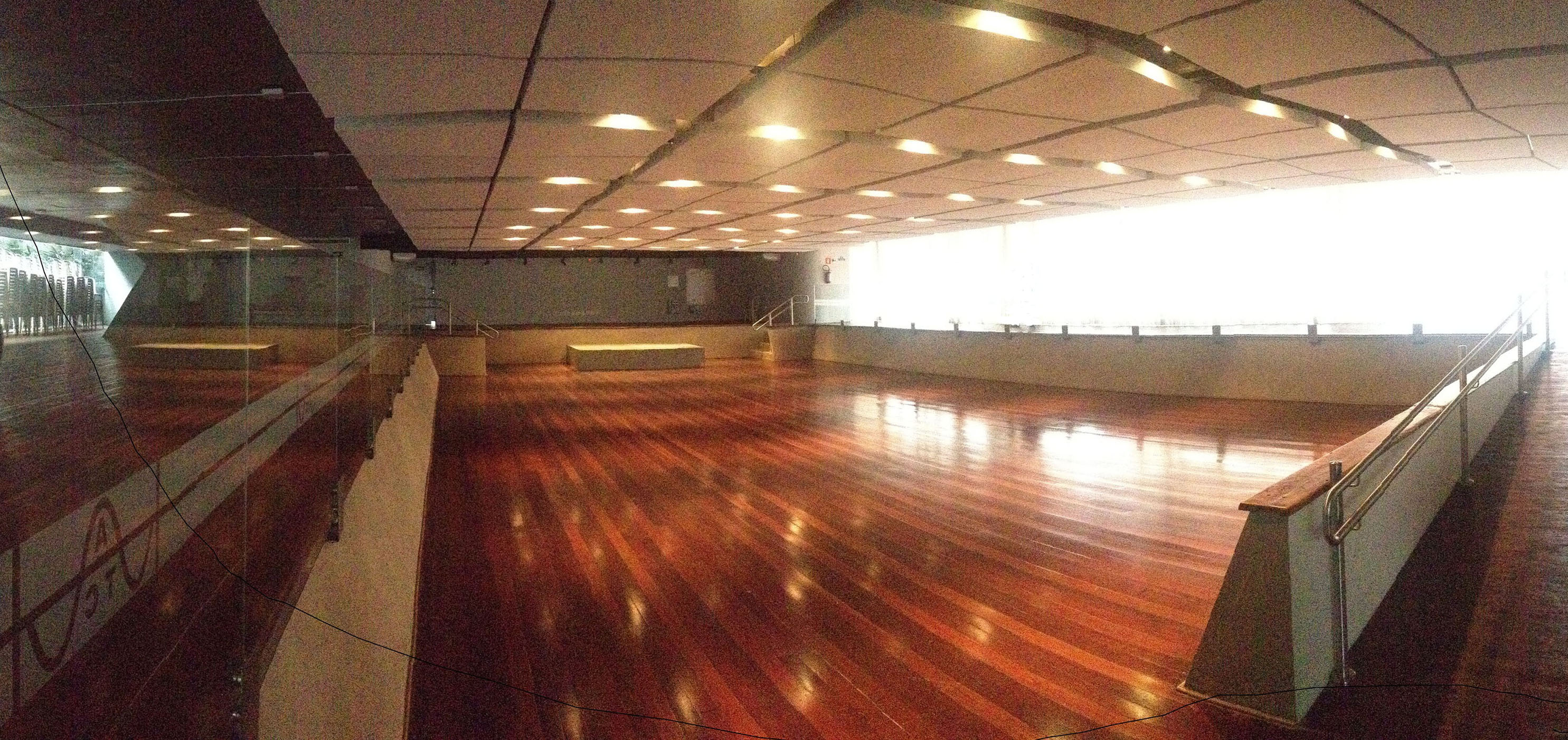 Anhembi Tenis Clube arquitetura Salão Nobre, Nagle Cecco Arquitetos, Projeto de Clube