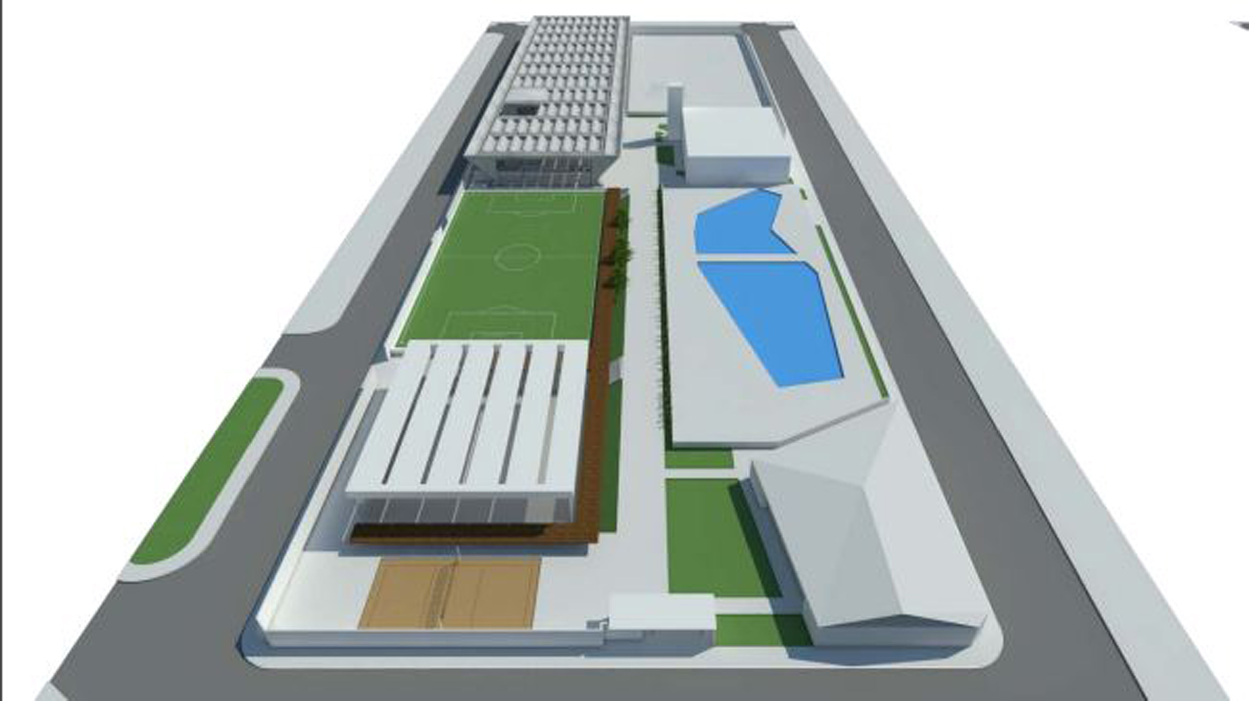 Anhembi Tenis Clube Plano Diretor, Projeto de Clube, Plano Diretor Clube, Nagle Cecco Arquitetos